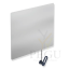 Kallutatav invapeegel nöörjuhtimisega HEWI Range 801, 599x540 mm steel sisnine 801.01.100.50