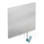 Kallutatav invapeegel nöörjuhtimisega HEWI Range 801, 599x540 mm aqua sisnine 801.01.100.55