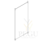 Lihvitud servadega peegel HEWI Range 801, 600x1200 mm, polüamiidist kinnitustega 801.01.300.92 vaade