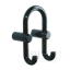 Nagi 2-ne HEWI, läikiv jet black must 90, 801.90.040.90