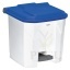 Prügikast plastmassist vage sinise kaanega 54021_UTILO_34_Bleu.jpg