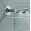 Dušiotsik Vola kahepoolne, konsool 130mm kroom 080D-16 vaade