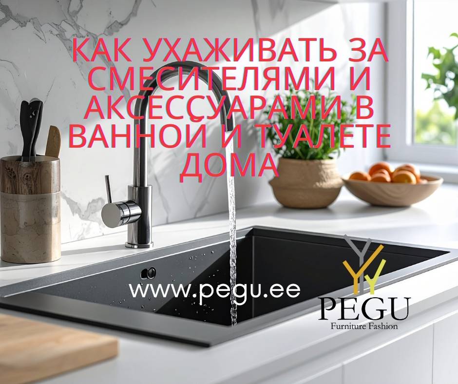 Как ухаживать за смесителями в ванной