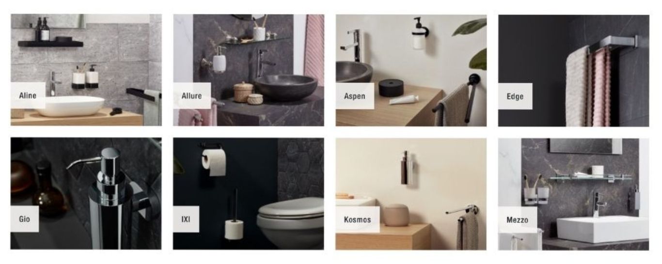 Vannitoa aksessuaarid Haceka, Holland, Eesti